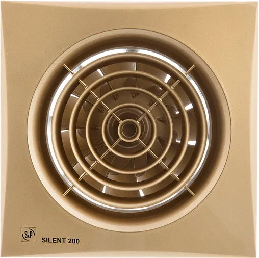 Вентилятор вытяжной Soler &amp; Palau SILENT-200 CZ GOLD