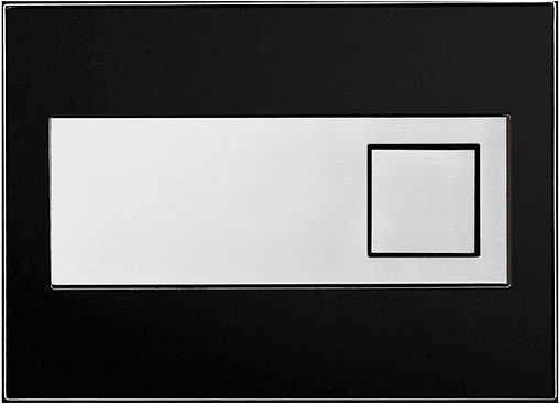 Инсталляция для подвесного унитаза Set 3 в 1 Pestan Fluenta SET40006356DB кнопки/белый, рамка/черный