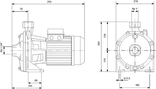 Насос поверхностный Grundfos NS 5-50 99126479