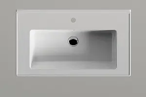 Раковина Bien Neptun 80 белый NPLK08001FD1W3000 Раковина Bien Neptun 80 белый NPLK08001FD1W3000, 3