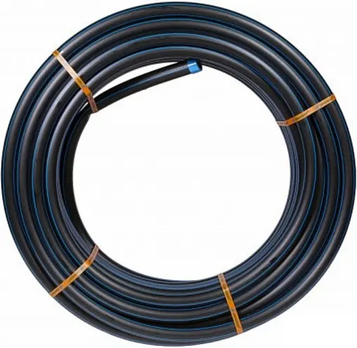 Труба ПНД питьевая Джилекс 32 x 2.4 мм SDR13.6 РЕ100 черная бухта 50м 9510