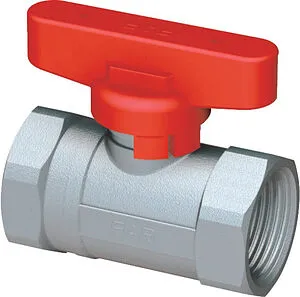 Кран шаровый ½"в x ½"в красный Far FS 3036 12RC Кран шаровый ½"в x ½"в красный Far FS 3036 12RC, 1