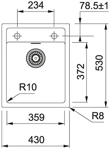 Мойка кухонная Franke Sirius SID 610-40 белый 114.0489.179
