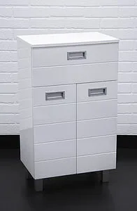 Комод напольный Домино Cube 50 белый DC5015K, 4