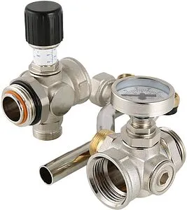 Байпас проходной с перепускным клапаном и термометром (0-80°С) 1"в x 1"н Valtec VT.0667T.0.0 Байпас проходной с перепускным клапаном и термометром (0-80°С) 1"в x 1"н Valtec VT.0667T.0.0, 4