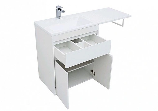 Тумба под умывальник напольная Aquanet Токио 68 белый 00237746