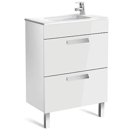 Тумба под умывальник Roca Debba 60 белый глянец ZRU9302708