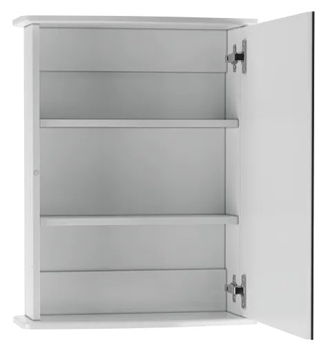 Шкаф-зеркало Айсберг Милана 55 белый DA1063HZ