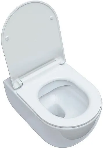 Унитаз подвесной безободковый Logan L5W City белый 00312557