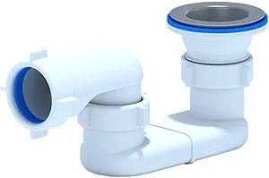 Сифон для душевого поддона Ани Пласт хром E010 Сифон для душевого поддона Ани Пласт хром E010, 1