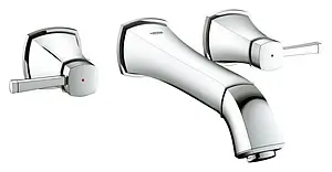 Смеситель для раковины из стены Grohe Grandera хром 20415000, 1