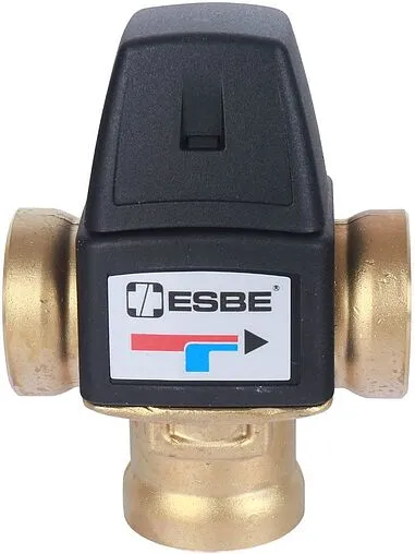 Трехходовой термостатический смесительный клапан ¾&quot; +35...+60°С Kvs 1.6 ESBE VTA321 3110 08 00