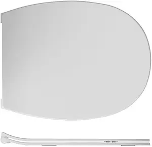 Крышка-сиденье для унитаза с микролифтом ISVEA H40 белый 40H40200I, 1