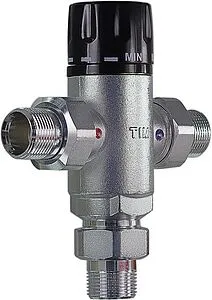 Трехходовой термостатический смесительный клапан ¾&quot; +38...+60°С TIM BL8803, 3