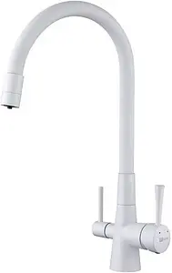 Смеситель для кухни с подключением к фильтру Lemark Comfort белый матовый LM3075W Смеситель для кухни с подключением к фильтру Lemark Comfort белый матовый LM3075W, 1