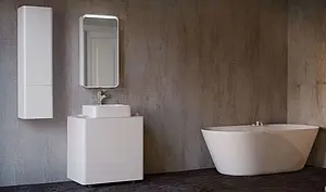 Тумба-умывальник напольная Raval Pure 75 белый Pur.01.75/N/W+7050H-805 Тумба-умывальник напольная Raval Pure 75 белый Pur.01.75/N/W+7050H-805, 3