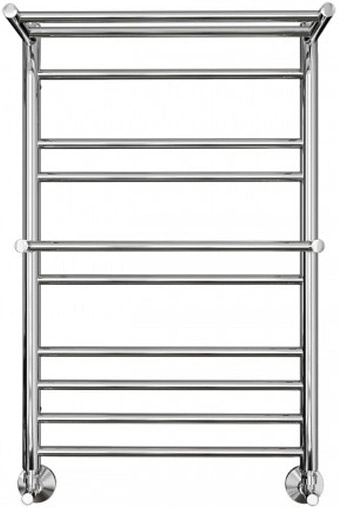 Полотенцесушитель водяной лесенка Lemark Pramen П10 500x800 полированная сталь LM33810