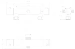 Душевая система с термостатом для душа Swedbe Hermes хром 9091 Душевая система с термостатом для душа Swedbe Hermes хром 9091, 3