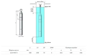 Насос скважинный винтовой 3&quot; Unipump ECO VINT 1 15636, 4