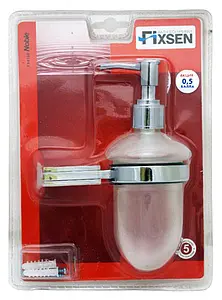 Дозатор для жидкого мыла Fixsen Noble хром FX-6112 Дозатор для жидкого мыла Fixsen Noble хром FX-6112, 2