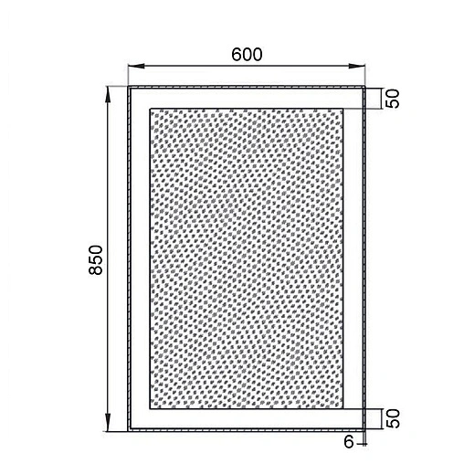 Зеркало с подсветкой Aquanet Алассио 6085 00196632