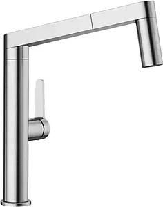 Смеситель для кухни с выдвижным изливом Blanco Panera-S нержавеющая сталь 521547, 1