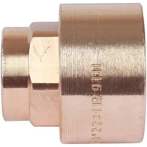 Муфта пайка переходная 22мм x 1"в Sanha 4270g 14270221