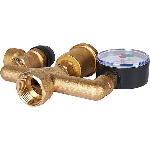Группа безопасности котла до 50 кВт 1" 3 бар Stout SVS-0040-055032 Группа безопасности котла до 50 кВт 1" 3 бар Stout SVS-0040-055032