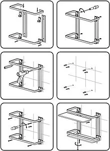 Полка Am.Pm Sense L серебро A7456200 Полка Am.Pm Sense L серебро A7456200, 3