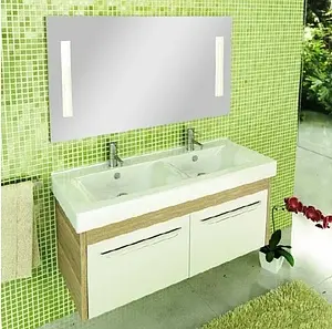 Зеркало с подсветкой Comforty Жасмин 120 белый Зеркало с подсветкой Comforty Жасмин 120 белый, 4