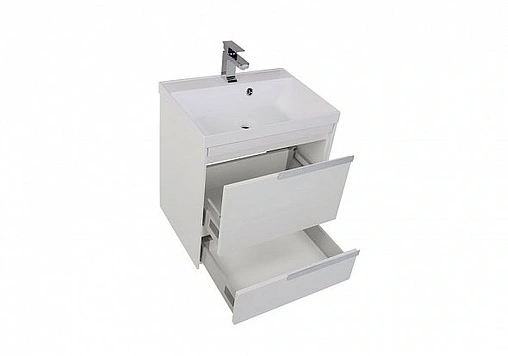 Тумба под умывальник Aquanet Тиволи 60 белый 00180053