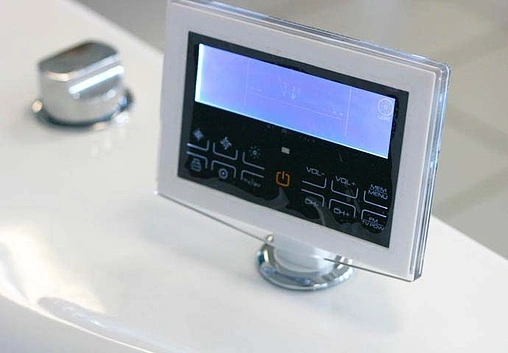 Ванна акриловая с гидромассажем Gemy 185x185 G9088 K