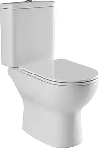Унитаз-компакт безободковый Aquanet Ray-C Rimless белый Ray-C+Ray-C-1 Унитаз-компакт безободковый Aquanet Ray-C Rimless белый Ray-C+Ray-C-1, 1