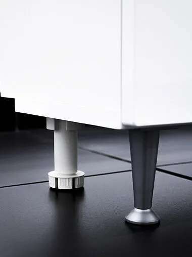 Тумба под умывальник напольный Айсберг Промо 50 белый DP2601T