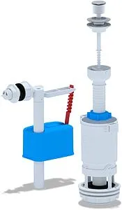 Комплект арматуры для бачка штоковый ½&quot; пластик боковой Ани Пласт Эконом WC4050M, 1