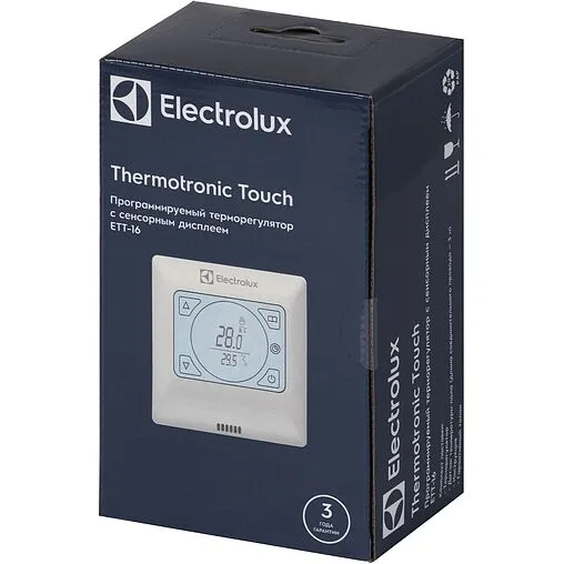 Терморегулятор Electrolux Thermotronic Touch слоновая кость ETT-16 EEC