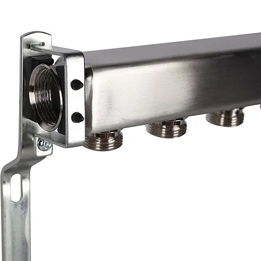 Группа коллекторная распределительная 12 отводов 1&quot;в/в x ¾&quot;ек Rommer RMS-4401-000012