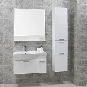 Зеркало Aquaton Инди 80 белый 1A188502ND010 Зеркало Aquaton Инди 80 белый 1A188502ND010, 3