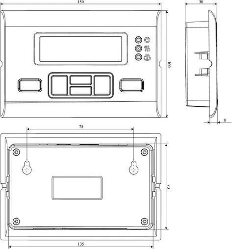 Универсальный контроллер для смесительных узлов Valtec VT.K300.0.0