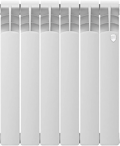 Радиатор алюминиевый 6 секций Royal Thermo Revolution 2.0 500 RTR250006