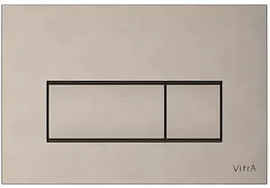 Клавиша смыва для унитаза VitrA Root Square 740-2395 никель матовый, 1