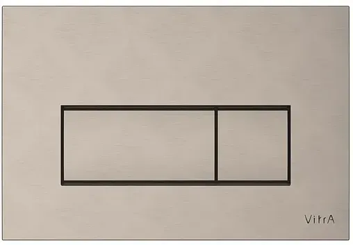 Клавиша смыва для унитаза VitrA Root Square 740-2395 никель матовый