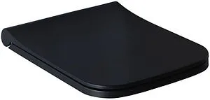 Крышка-сиденье для унитаза с микролифтом Allen Brau Infinity черный матовый 4.21014.31 Крышка-сиденье для унитаза с микролифтом Allen Brau Infinity черный матовый 4.21014.31, 1