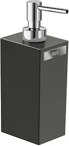 Дозатор для жидкого мыла Roca Rubik хром/чёрный 816841024, 1