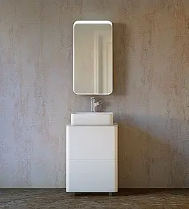 Тумба-умывальник напольная Raval Pure 56 белый Pur.01.56/N/W+641945 Тумба-умывальник напольная Raval Pure 56 белый Pur.01.56/N/W+641945, 3