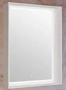 Зеркало с подсветкой Raval Frame 60 белый Fra.02.60/W Зеркало с подсветкой Raval Frame 60 белый Fra.02.60/W, 1