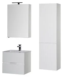 Шкаф-пенал подвесной Aquanet Алвита 40 R белый 00184303 Шкаф-пенал подвесной Aquanet Алвита 40 R белый 00184303, 5