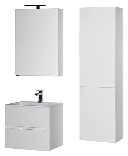 Шкаф-пенал подвесной Aquanet Алвита 40 R белый 00184303