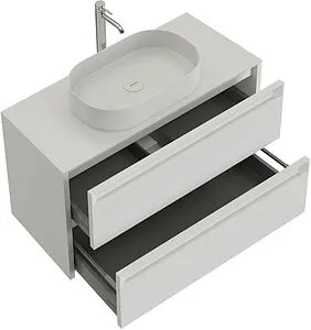 Тумба-умывальник подвесной Allen Brau Fantasy 2.0 80 белый 1.11001.WM 2.0+, 3