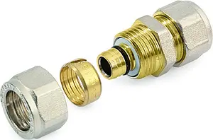 Муфта компрессионная соединительная 26мм x 26мм General Fittings 530000N263000A, 1